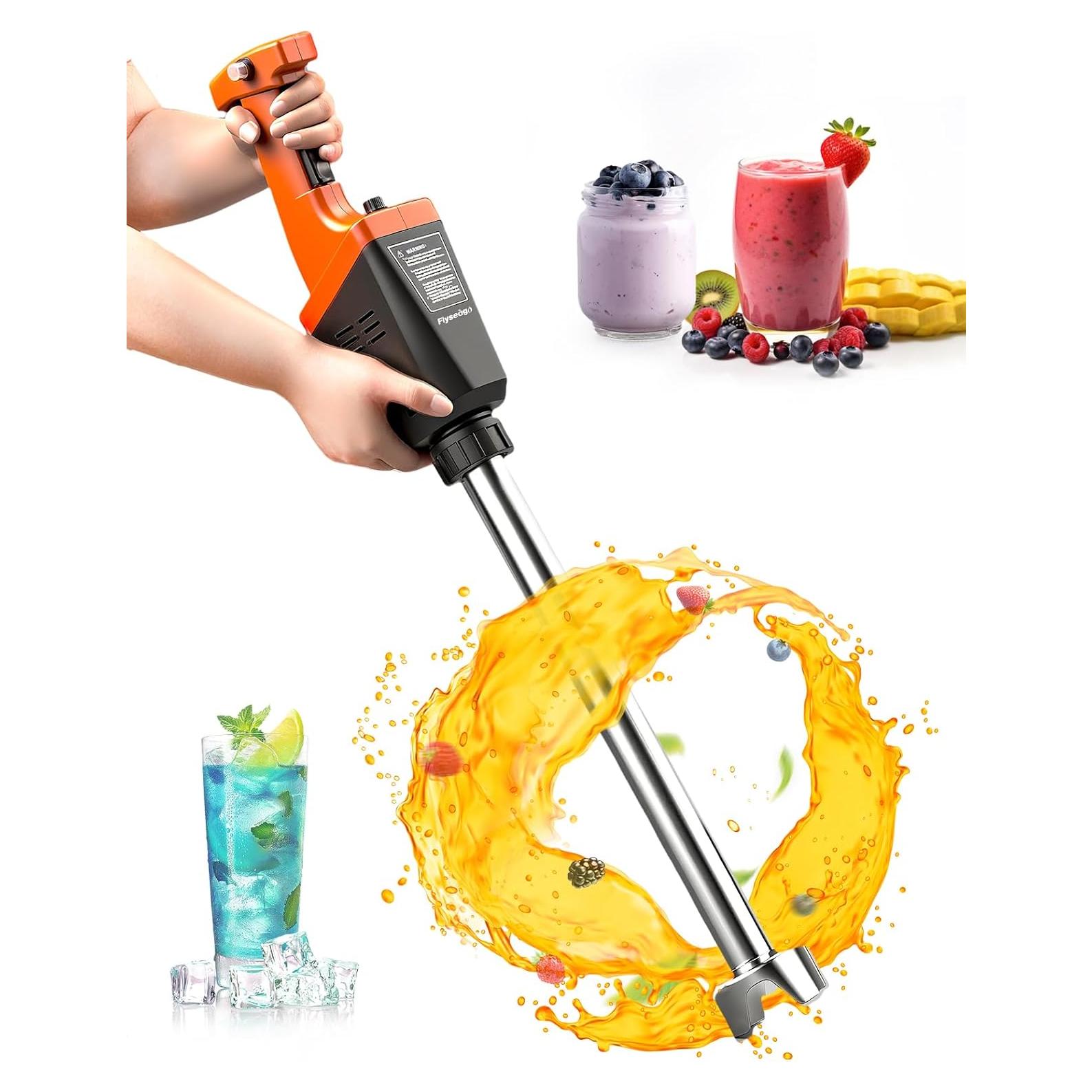 Mezclador de Inmersión Flyseago 750W 50L Velocidad Variable