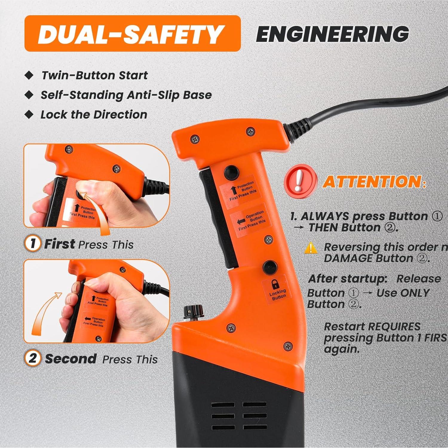 Mezclador de Inmersión Flyseago 750W 50L Velocidad Variable