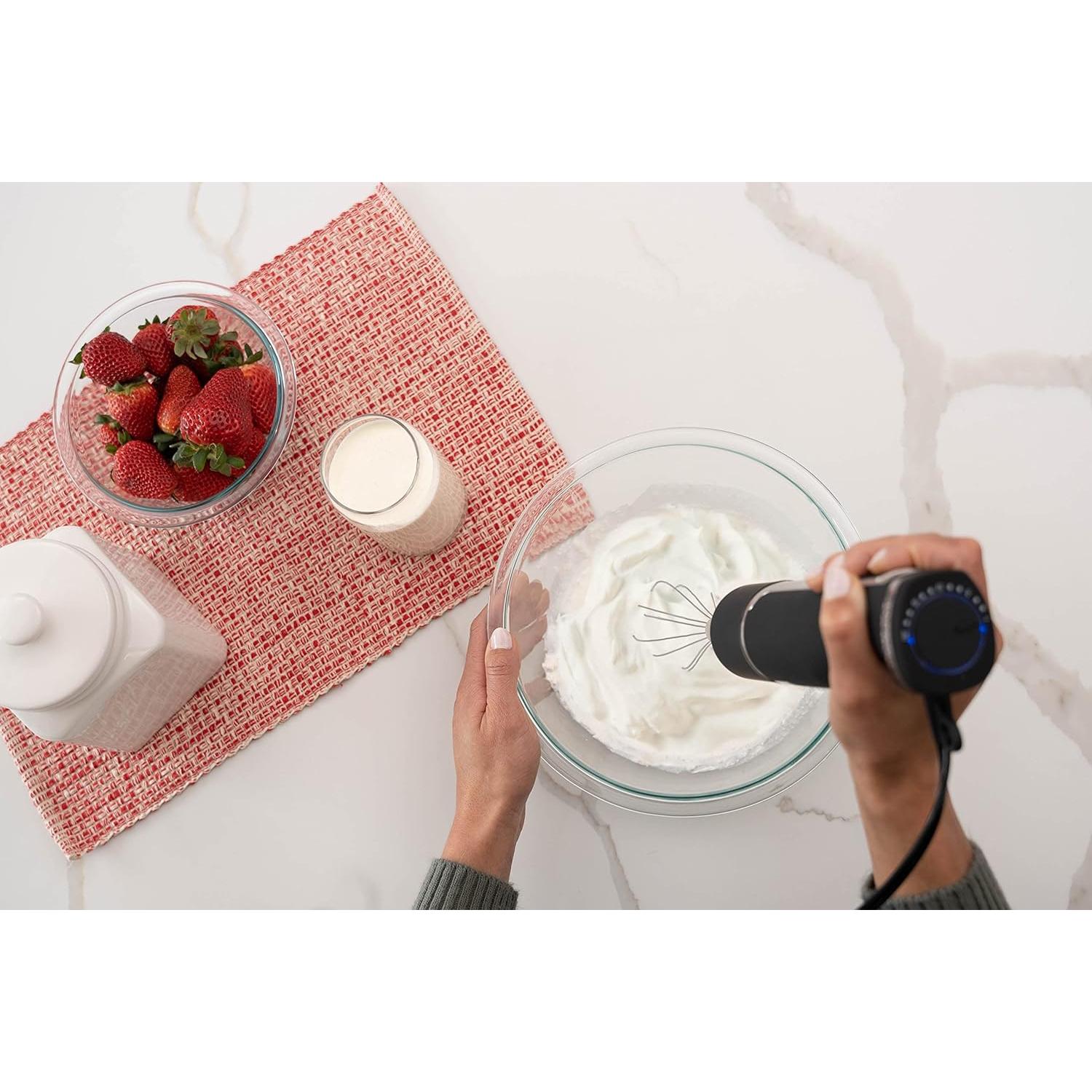 Batidora de Inmersión Blendtec - Acero Inoxidable, 20 Velocidades, 3 Accesorios