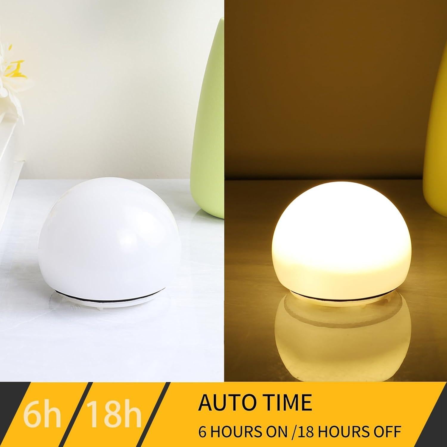 Luces Nocturnas LED Portátiles GZWANHANGMY con Temporizador (2PCS)