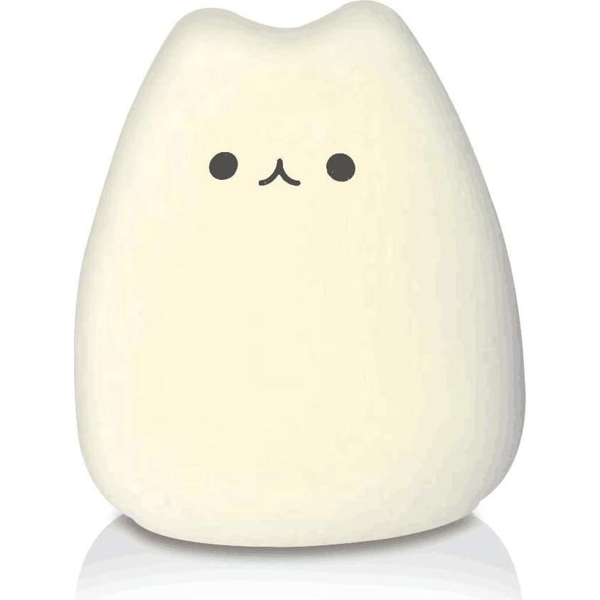 Luz Nocturna LED Gato Litake Silicona Portátil 9cm
