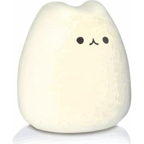 Luz Nocturna LED Gato Litake Silicona Portátil 9cm