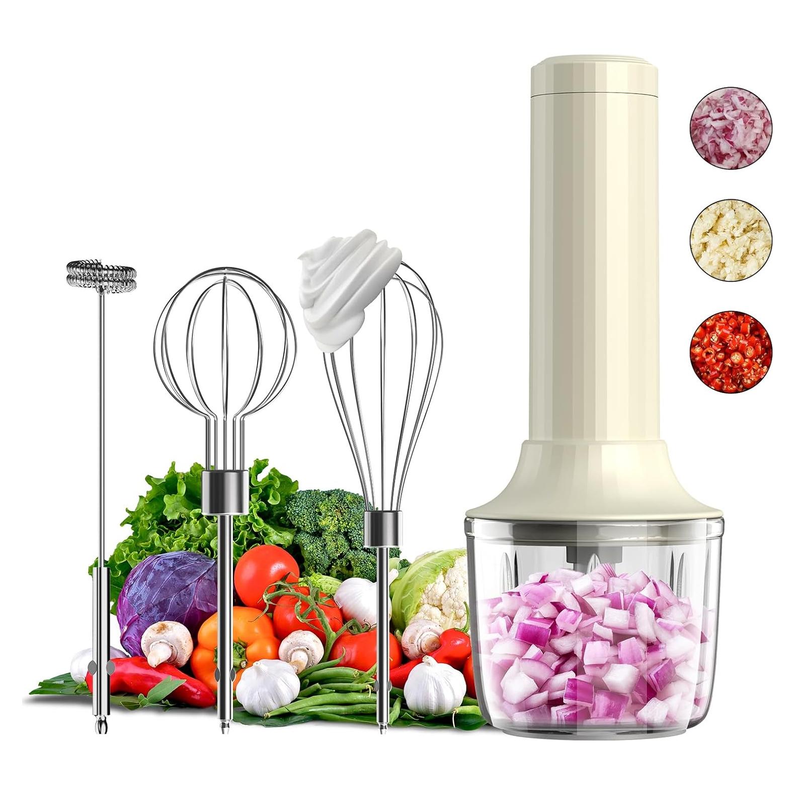 Batidora de Mano Inalámbrica MixgoII 4 Velocidades 300ml