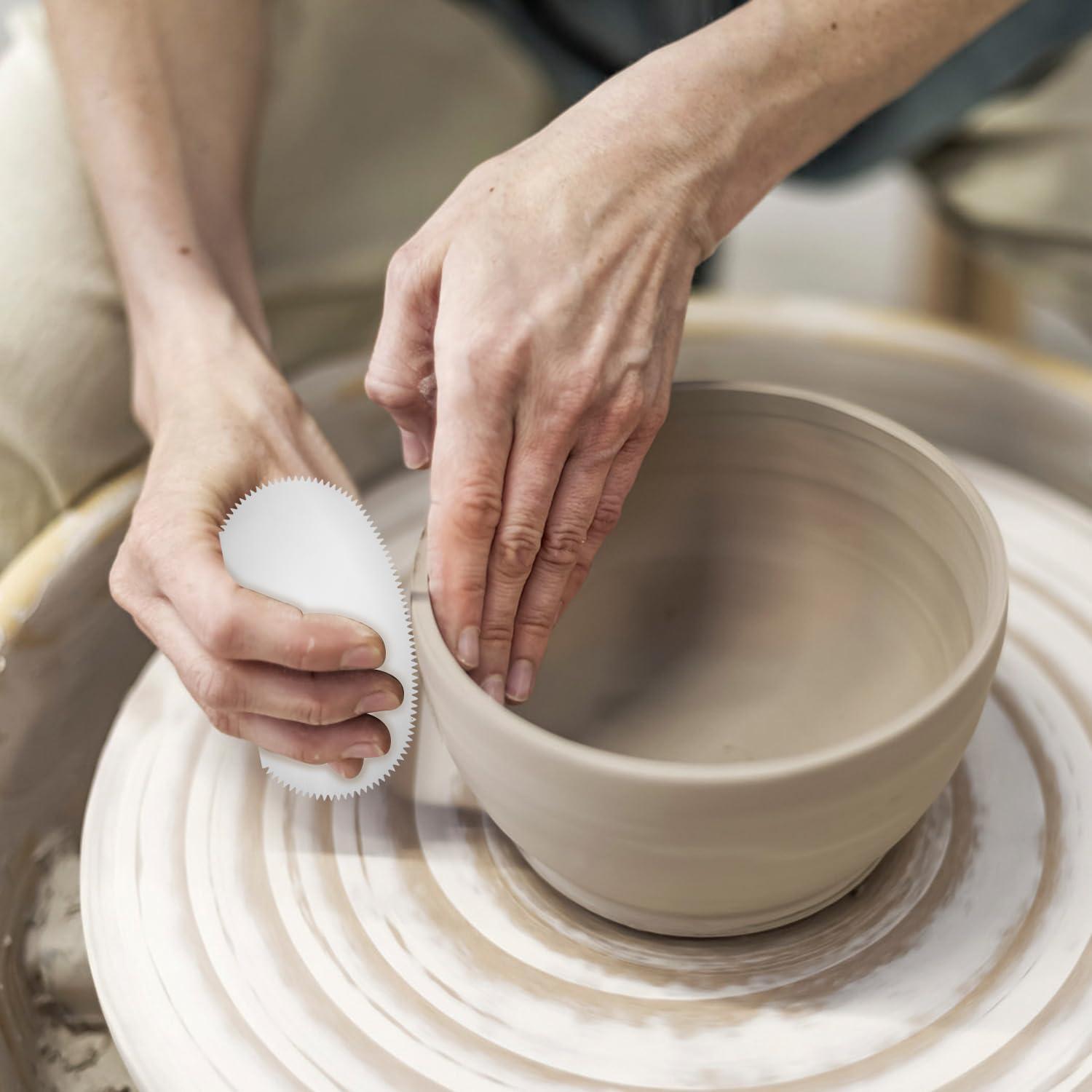 2 Raspadores Serrados de Cerámica Gosknor - Acero Inoxidable