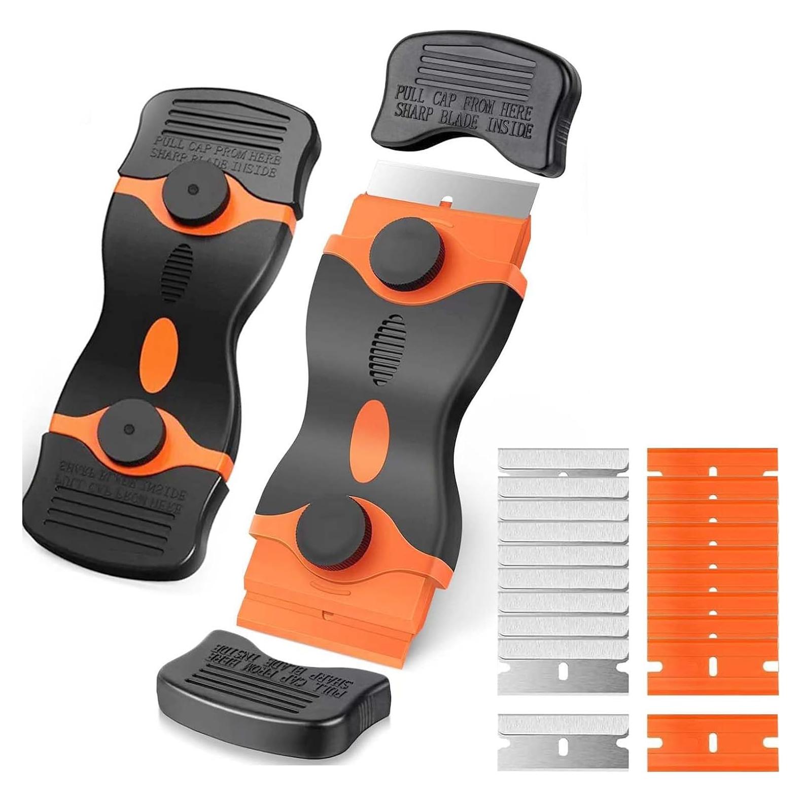 Herramienta de Raspado 2 en 1 AWJETV con 20 Cuchillas