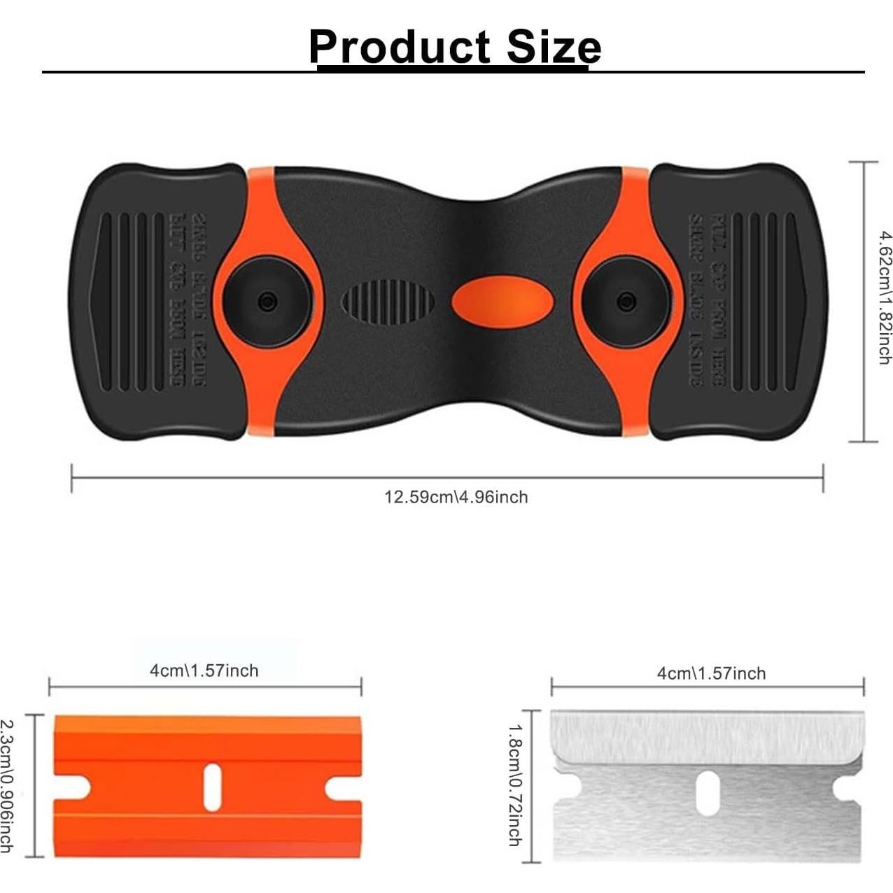 Herramienta de Raspado 2 en 1 AWJETV con 20 Cuchillas