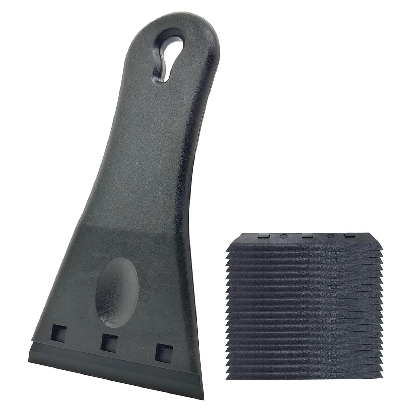 Kit de Raspador de Cuchillas Plásticas Petiy Beauty - 20 Cuchillas 7.62 cm