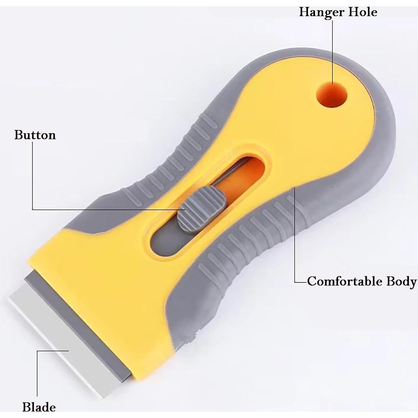 Raspador de Cuchillas de Afeitar Wanlvkang con 2 Raspadores y 30 Cuchillas