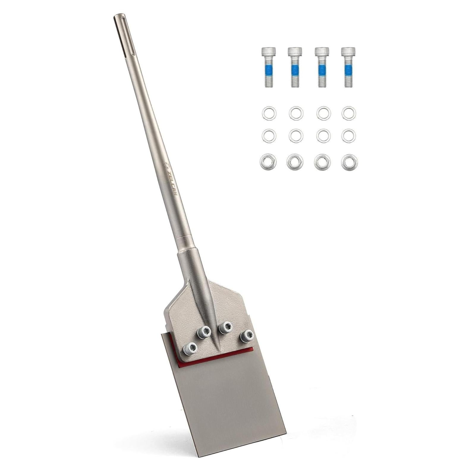 Raspador de Suelo SDS Max ZELCAN 15.24 cm Mango Largo