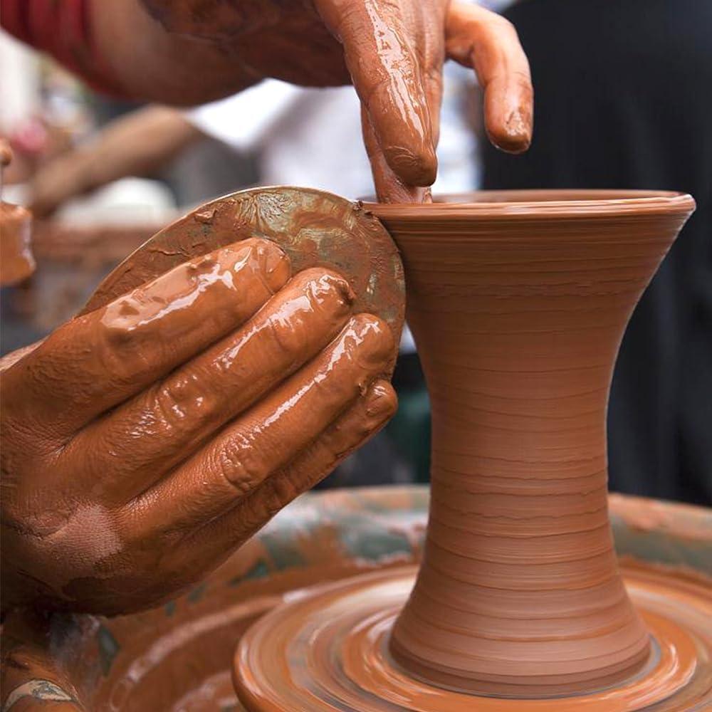 Juego de 10 Herramientas de Cerámica Acero Inoxidable LIUZONGIN