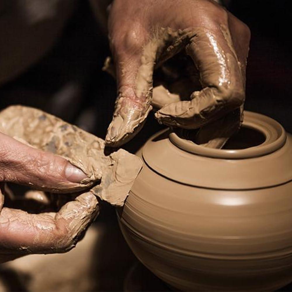 Juego de 10 Herramientas de Cerámica Acero Inoxidable LIUZONGIN