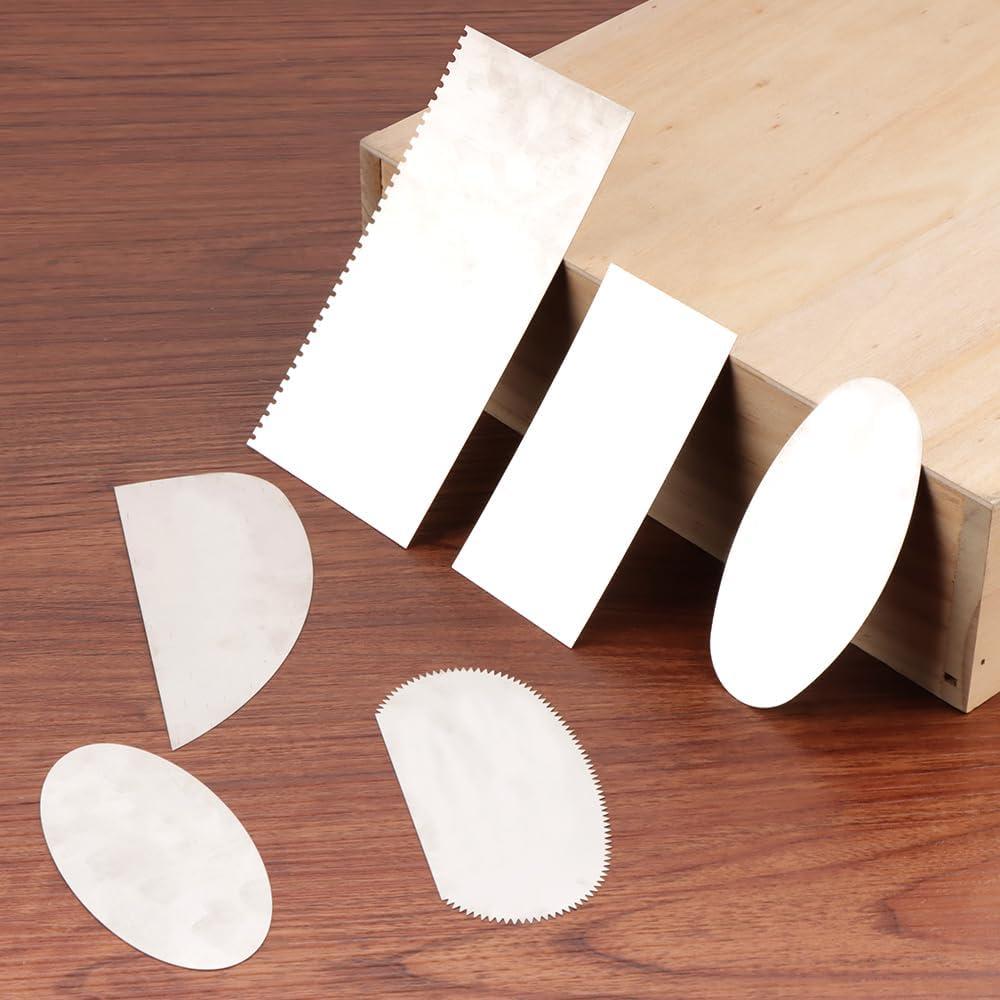 Juego de 10 Herramientas de Cerámica Acero Inoxidable LIUZONGIN