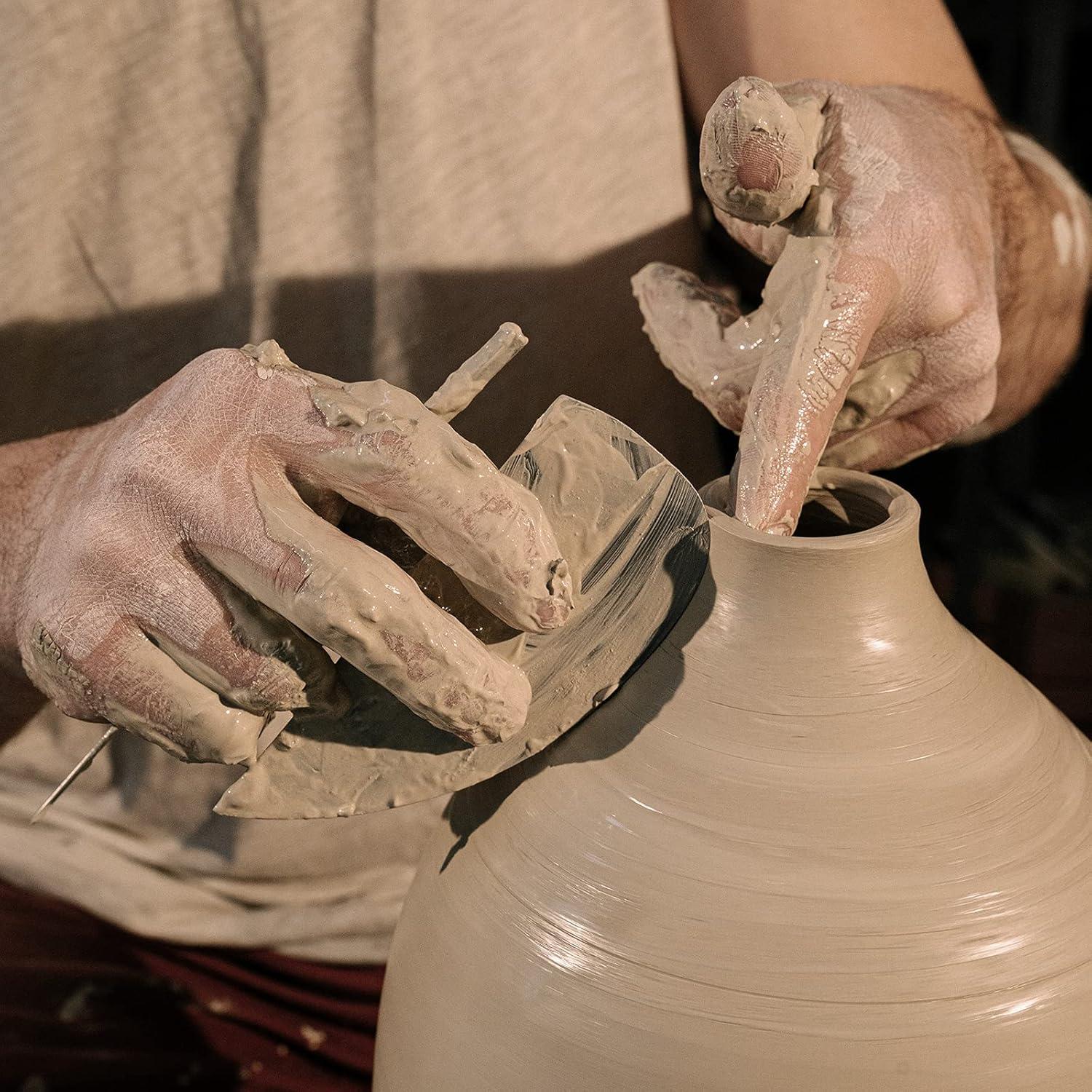 Juego de 10 Herramientas de Cerámica Homakover - Acero Inoxidable