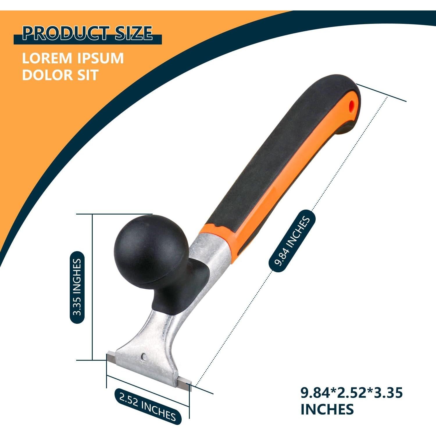 Raspadora de Carburo Ergonómica Quini DP-1, 6.35 cm