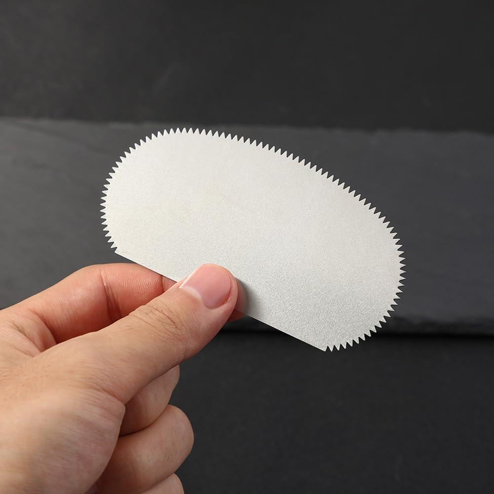 Raspadores de Arcilla GSHLLO 10 Pcs Acero Inoxidable