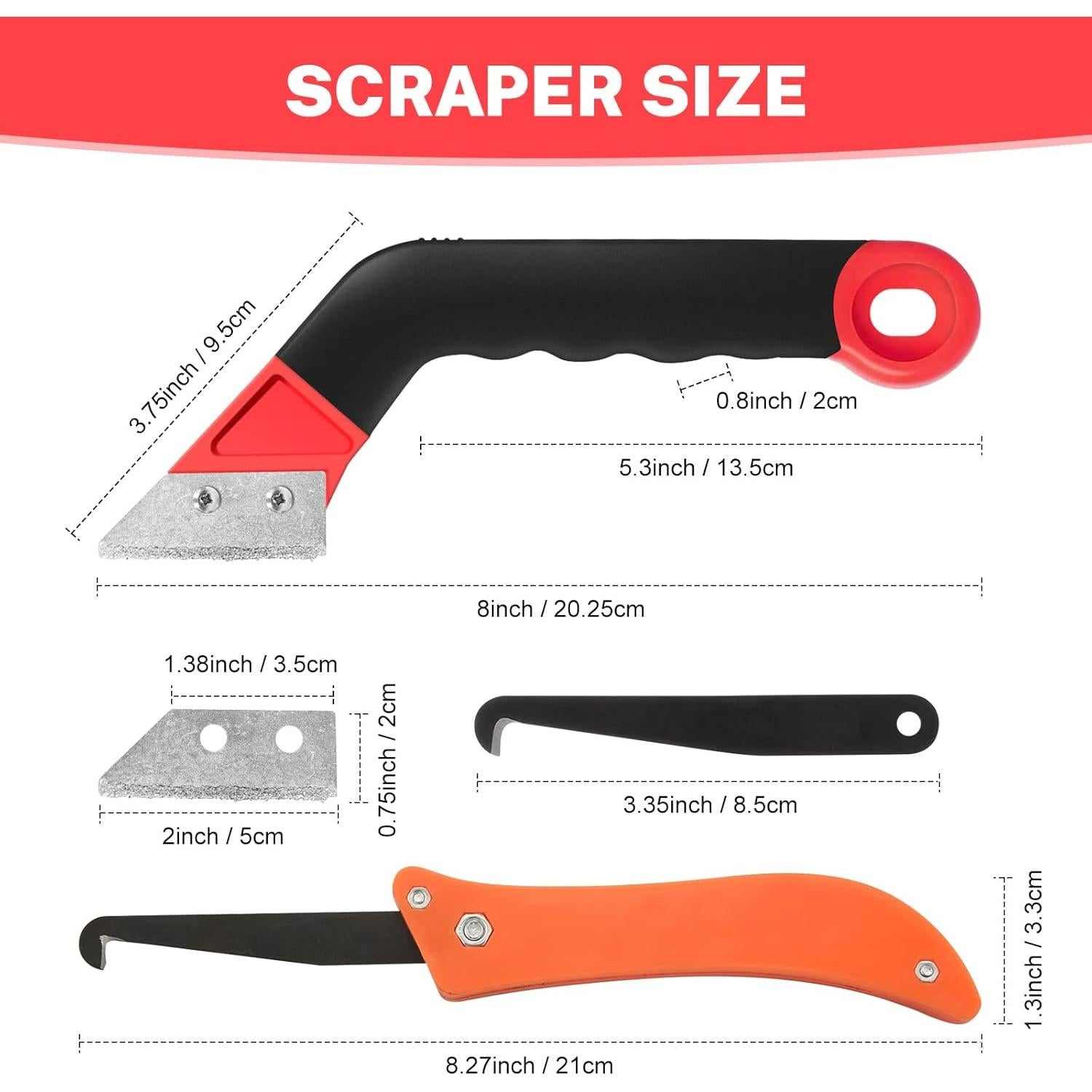 Kit de Herramientas para Remoción de Lechada Ywmoml 11 Piezas