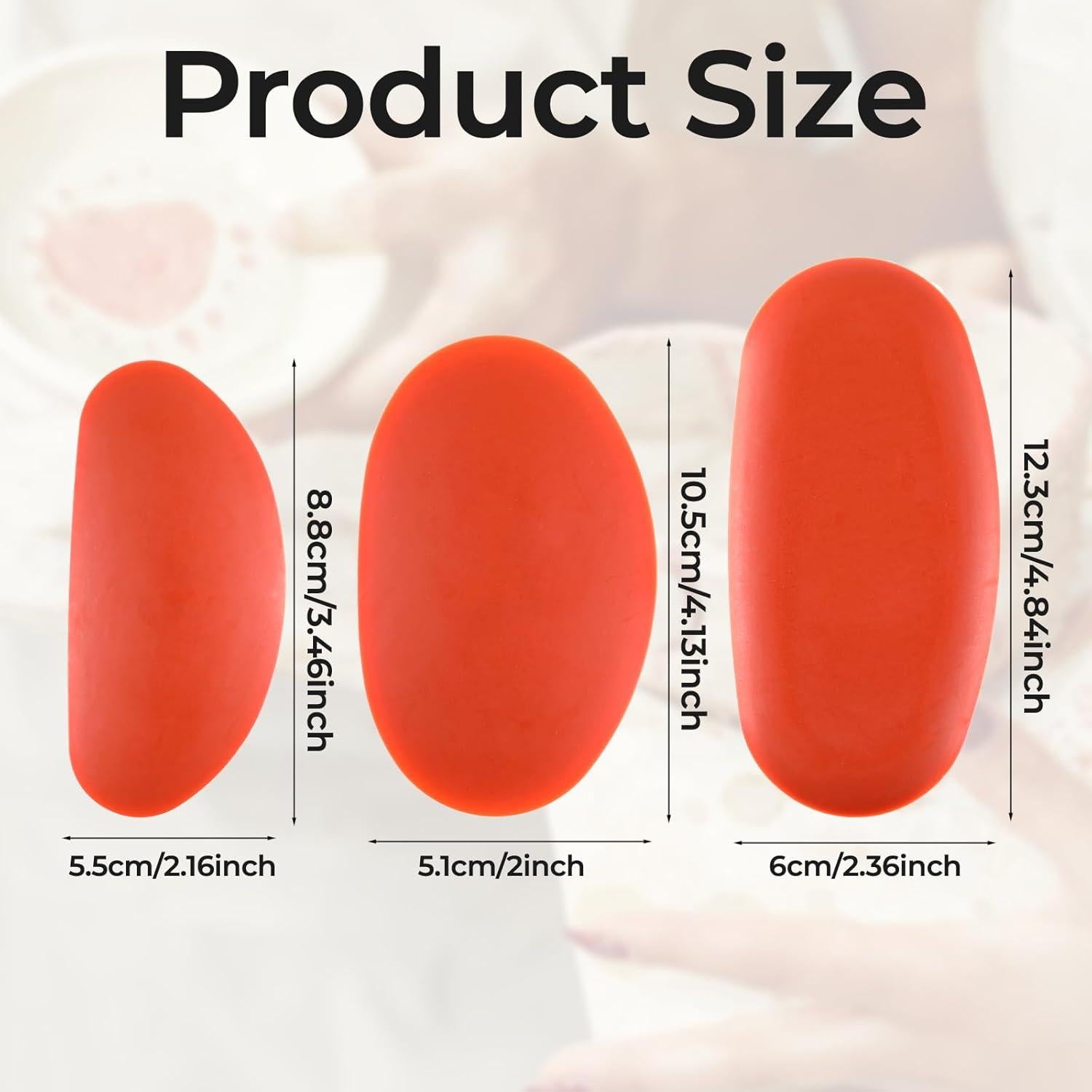 Juego de 3 Herramientas de Escultura de Arcilla Giantree - Silicona Suave