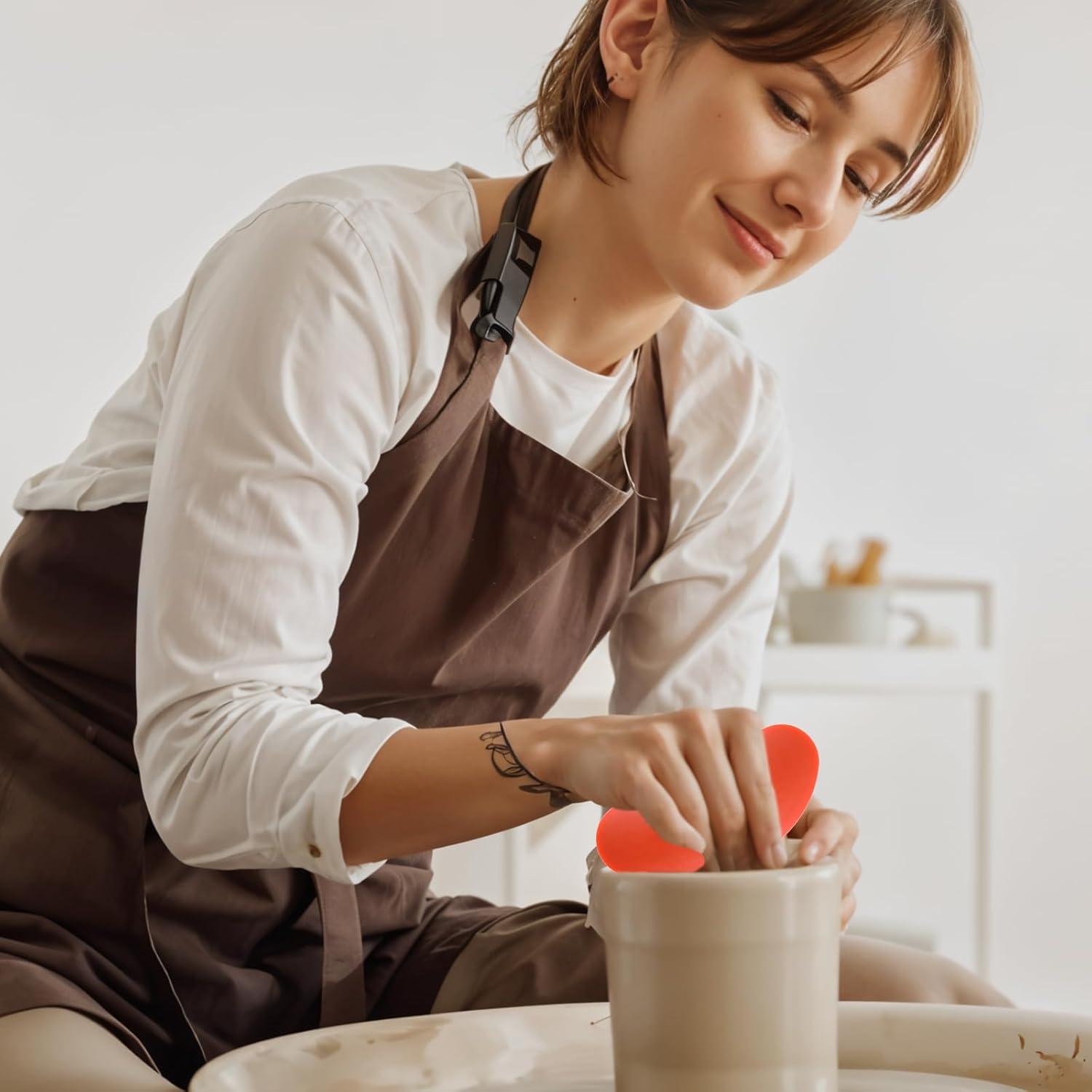 Juego de 3 Herramientas de Escultura de Arcilla Giantree - Silicona Suave