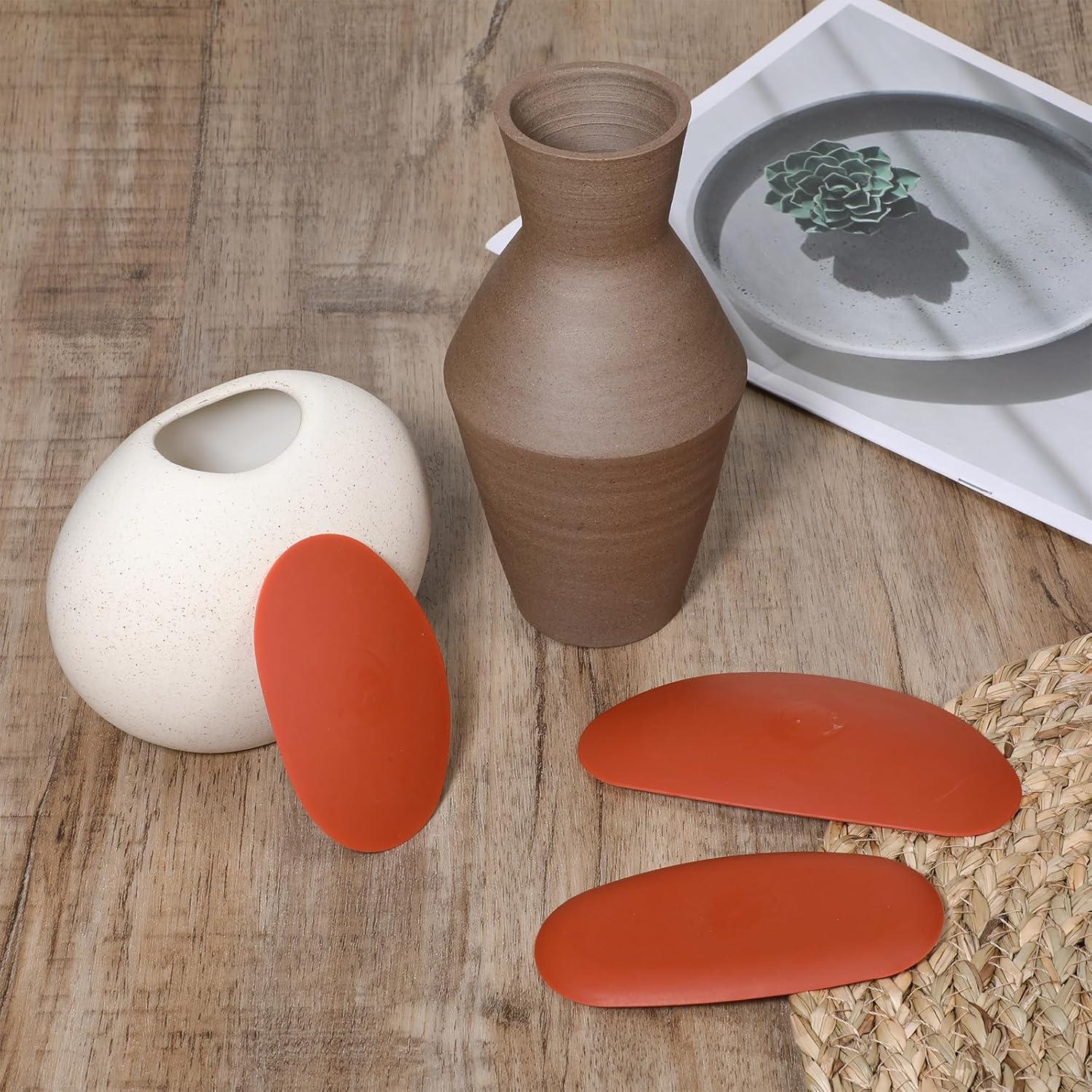 Juego de 3 Herramientas de Escultura de Arcilla Giantree - Silicona Suave