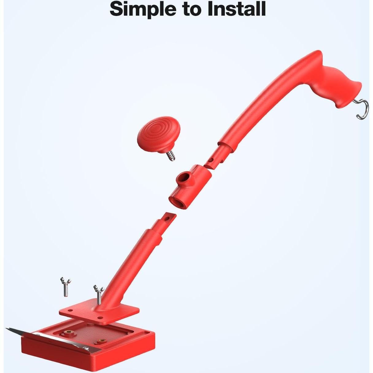 Cepillo de Parrilla Juecity Sin Cerda con 2 Cabezas Reemplazables