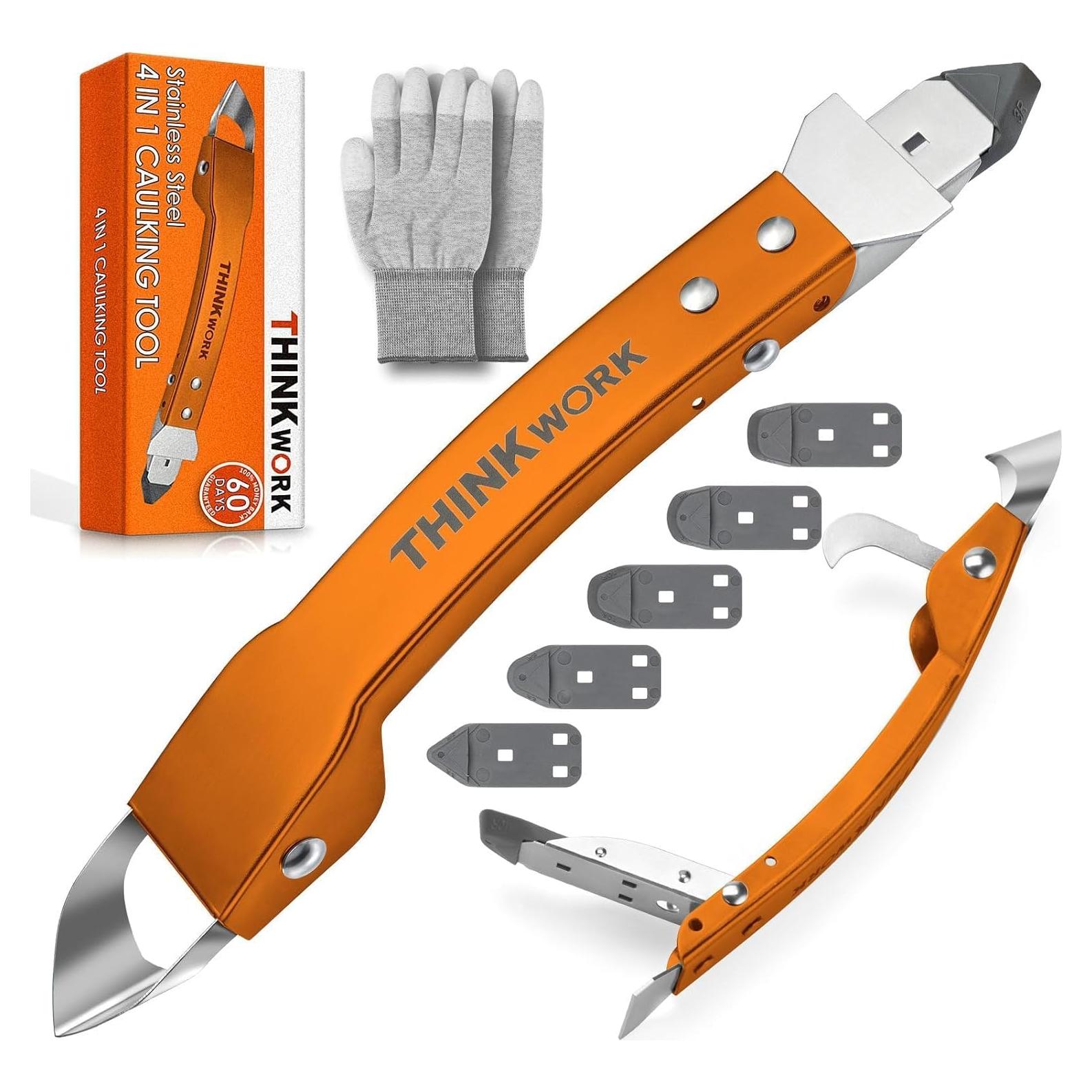 Kit de Herramientas de Sellado THINKWORK 4 en 1 Acero Inoxidable