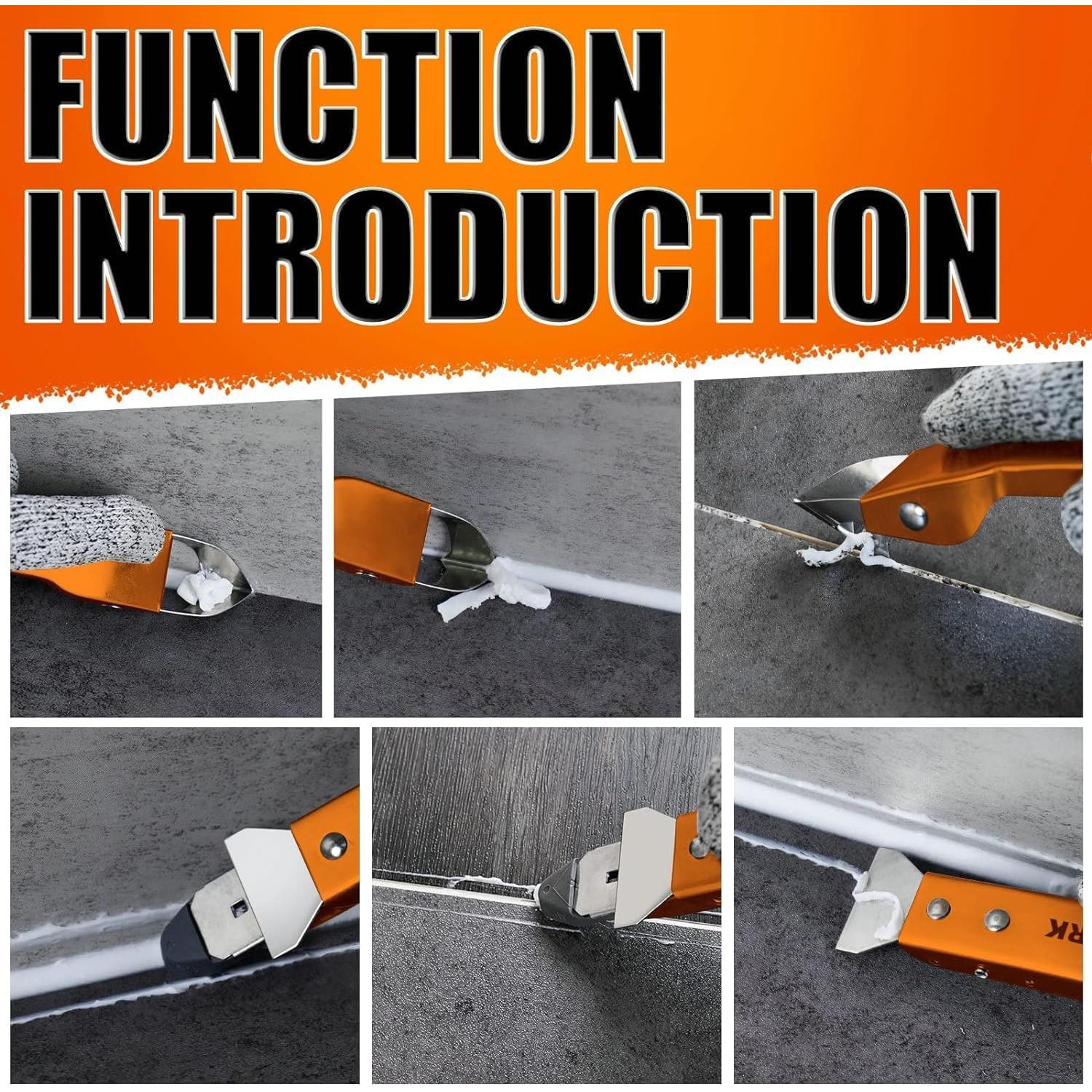 Kit de Herramientas de Sellado THINKWORK 4 en 1 Acero Inoxidable