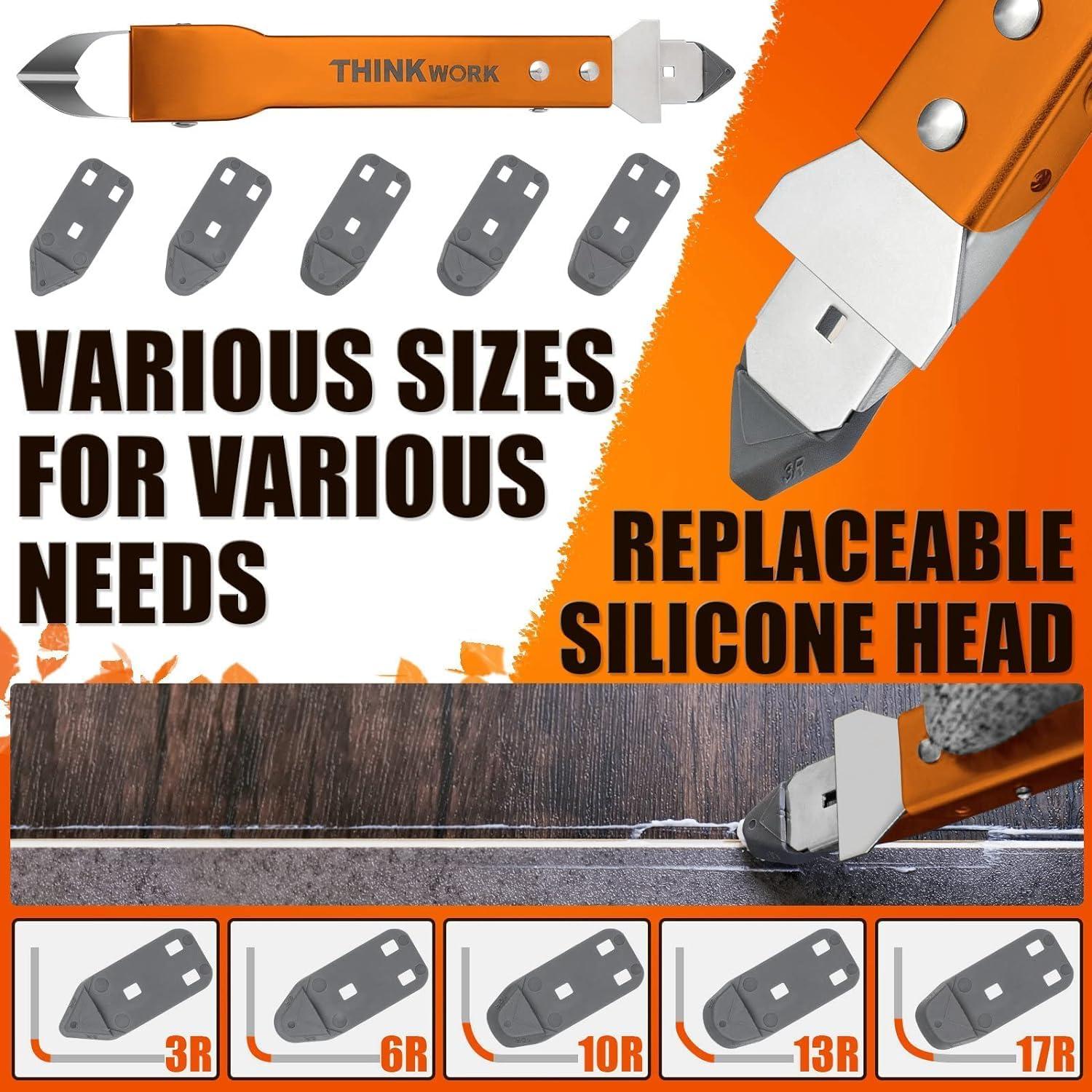 Kit de Herramientas de Sellado THINKWORK 4 en 1 Acero Inoxidable