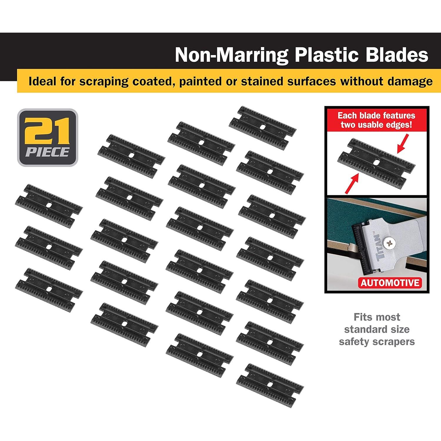 Juego de Raspadores Titan 59400 - 4 Piezas y 42 Cuchillas