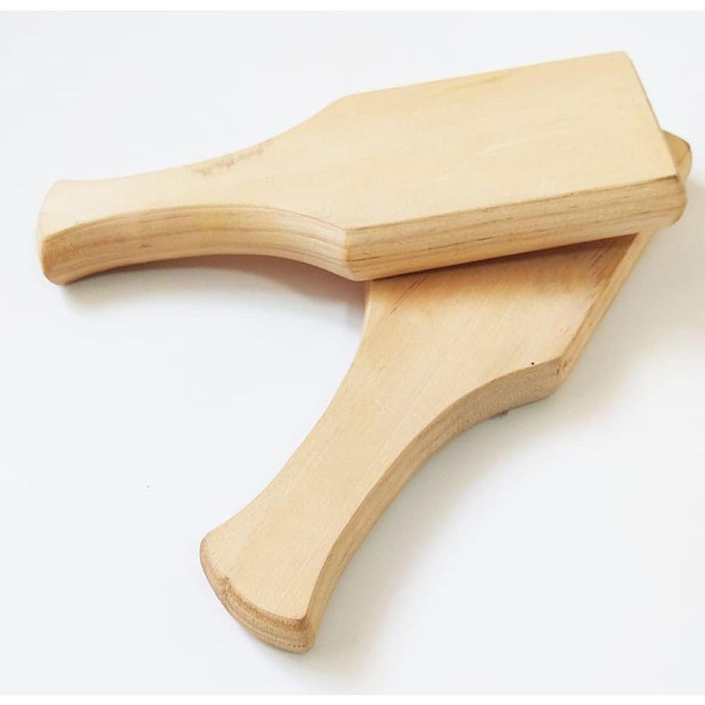 Paleta de Arcilla de Madera Luzen 19.5x6.5cm para Cerámica