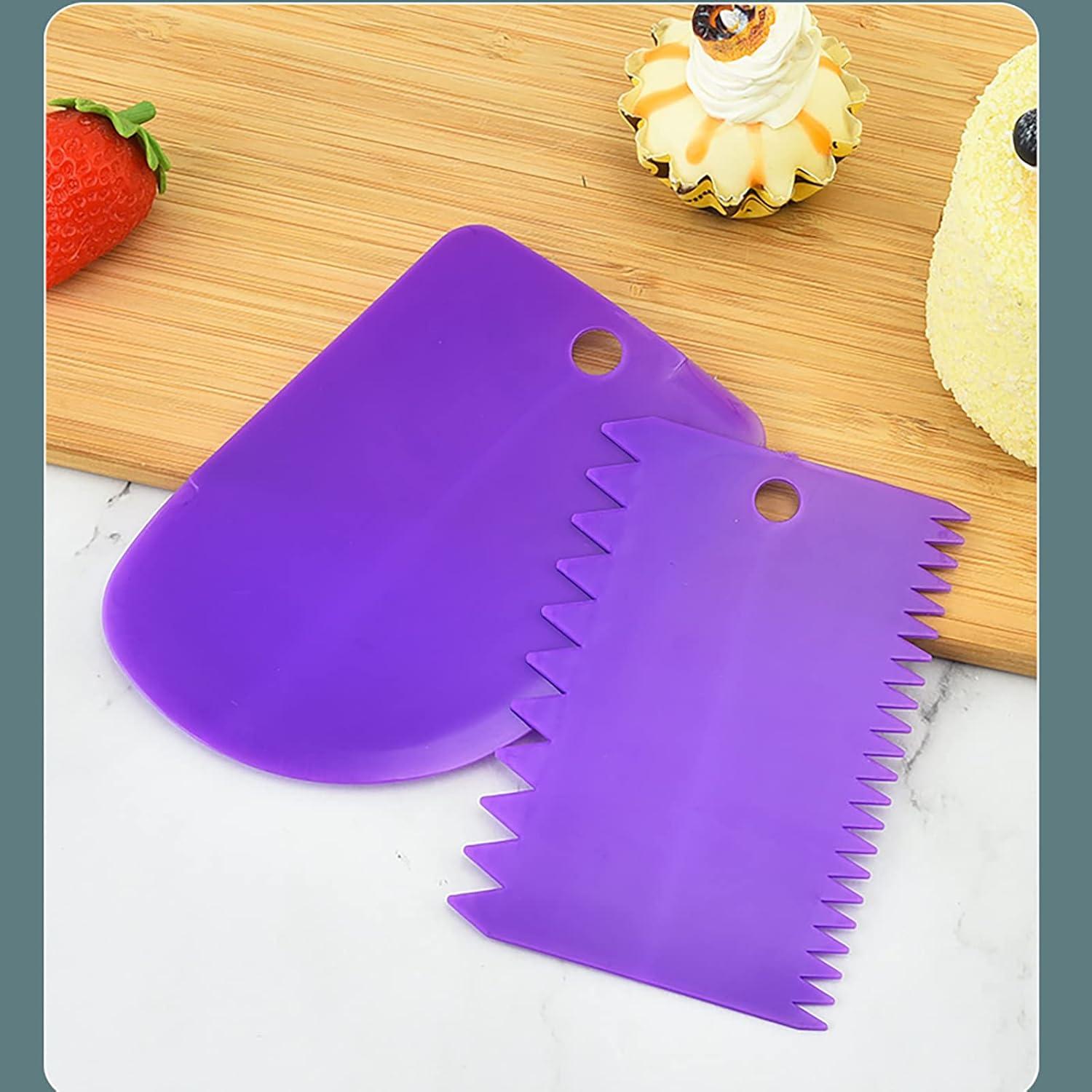 Juego de Raspadores de Arcilla OZXNO 6 Piezas Plástico Grado Alimenticio