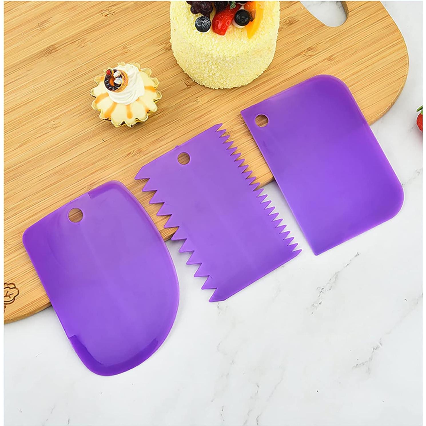 Juego de Raspadores de Arcilla OZXNO 6 Piezas Plástico Grado Alimenticio