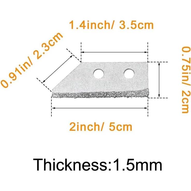 Cuchillas de Reemplazo para Sierra de Lechada TorSor - 6 Piezas