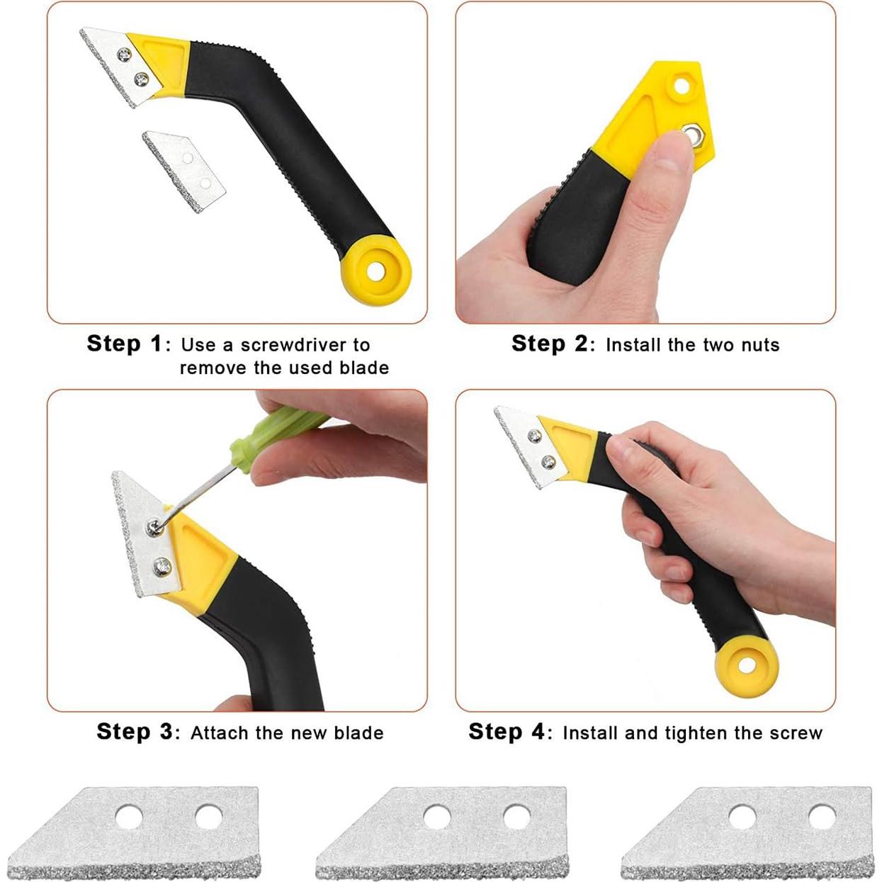 Cuchillas de Reemplazo para Sierra de Lechada TorSor - 6 Piezas