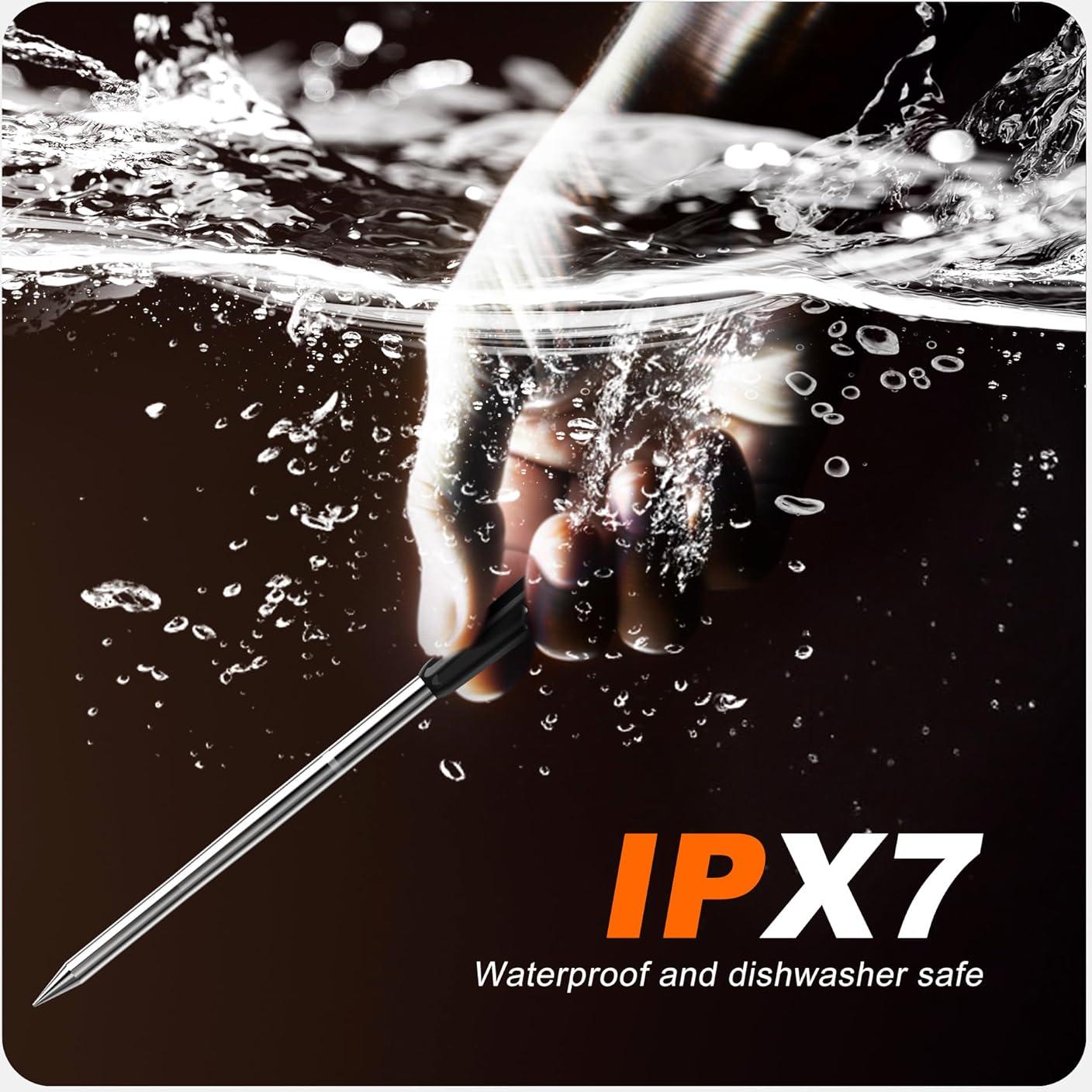 Termómetro de Carne Inalámbrico NIGOGOR FM2209 Bluetooth 5.2