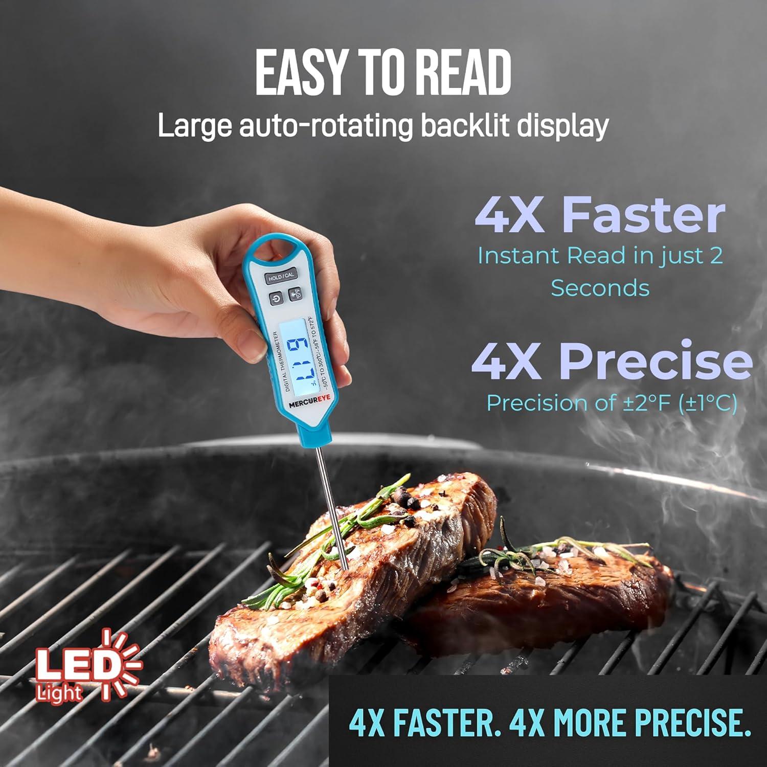 Termómetro Digital de Carne MERCUREYE DT-109A Impermeable