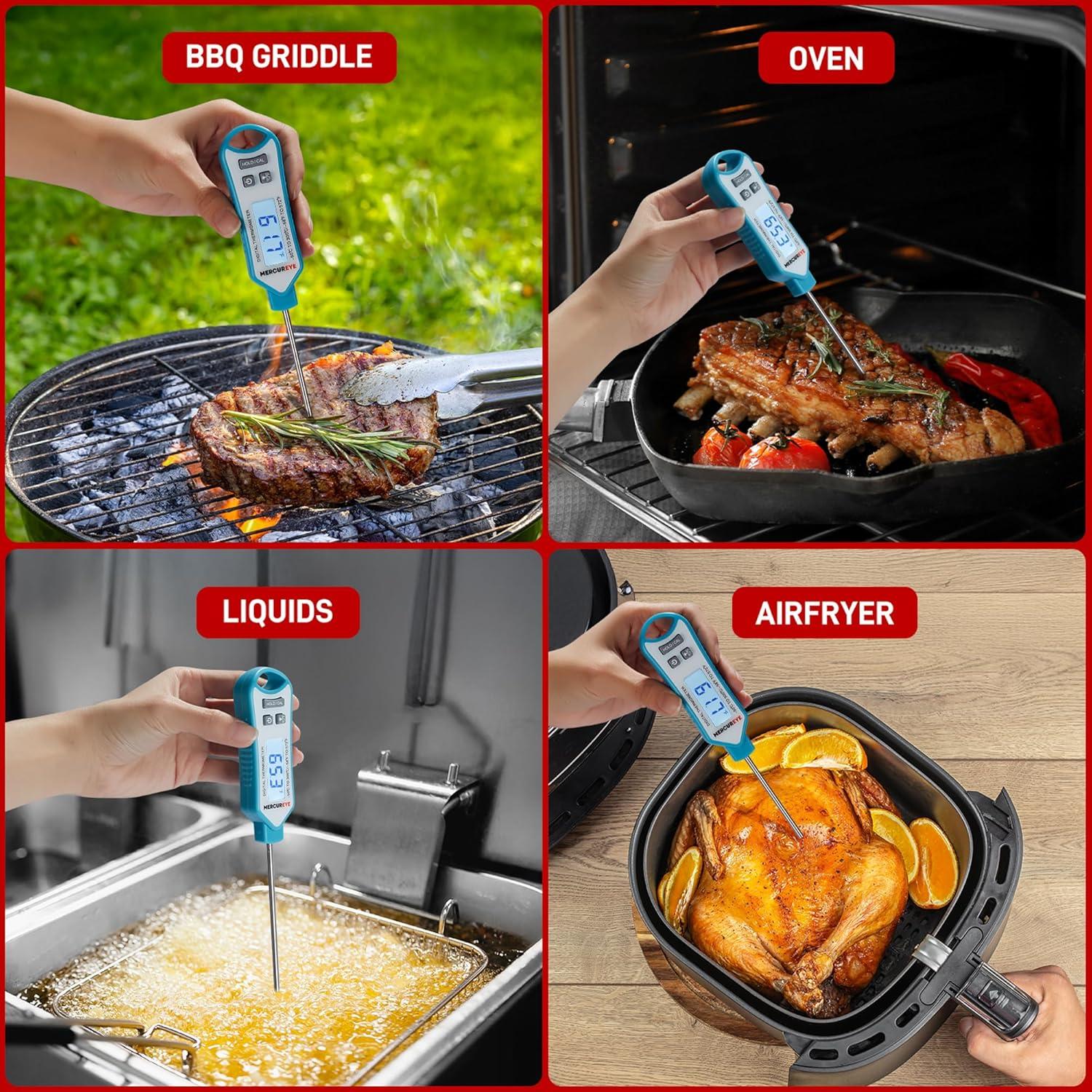 Termómetro Digital de Carne MERCUREYE DT-109A Impermeable