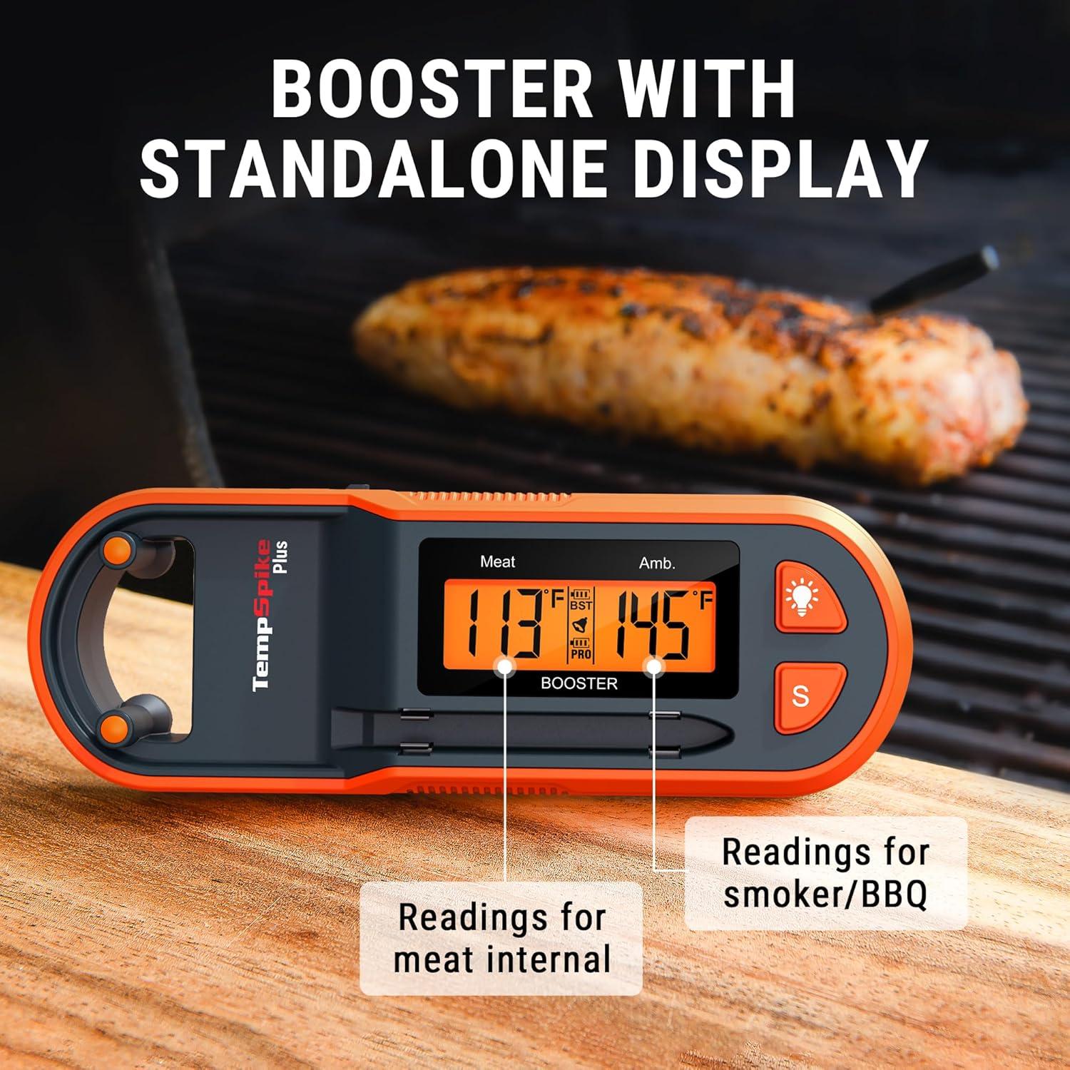 Termómetro de Carne Inalámbrico TempSpike 183 m Bluetooth