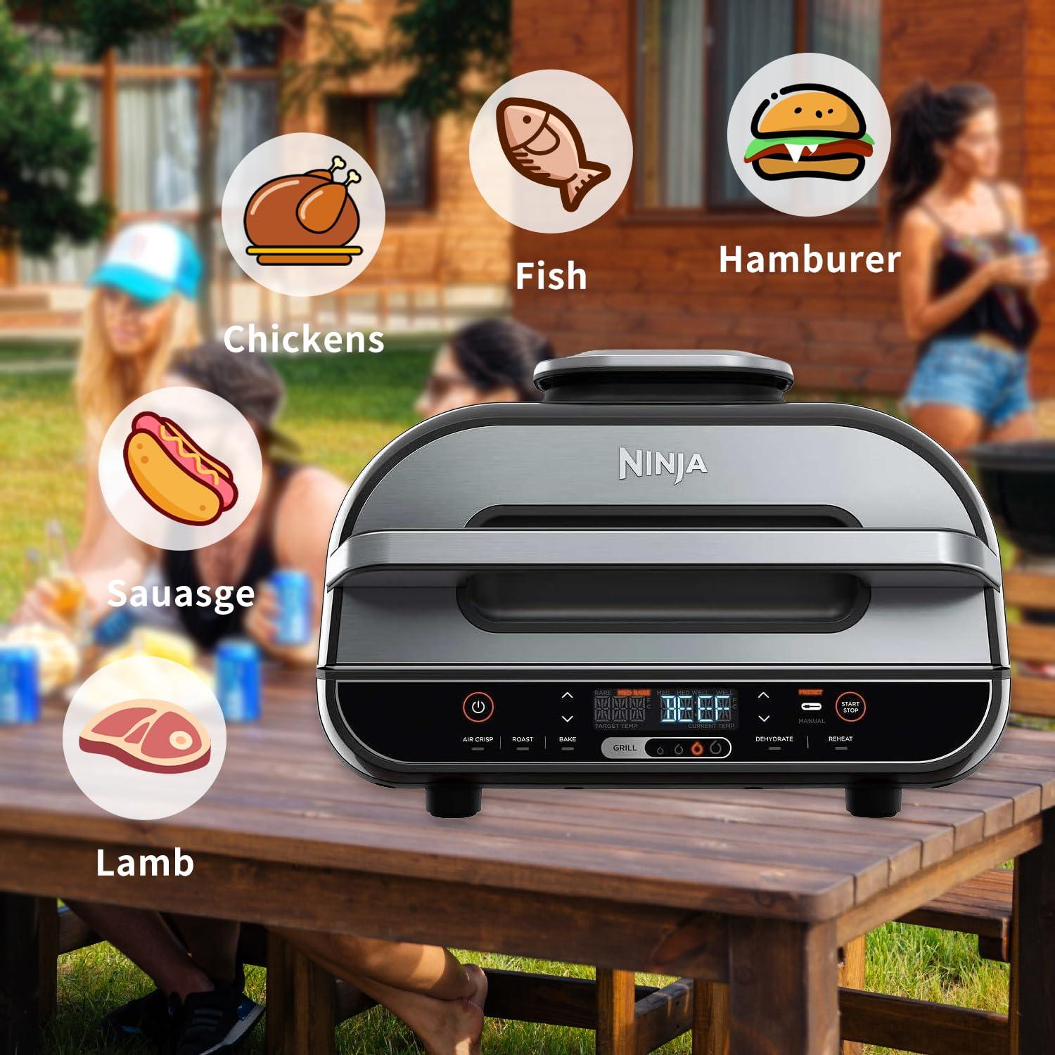 Sonda de Temperatura para Carne Ninja FG551/FG550 - Acero Inoxidable