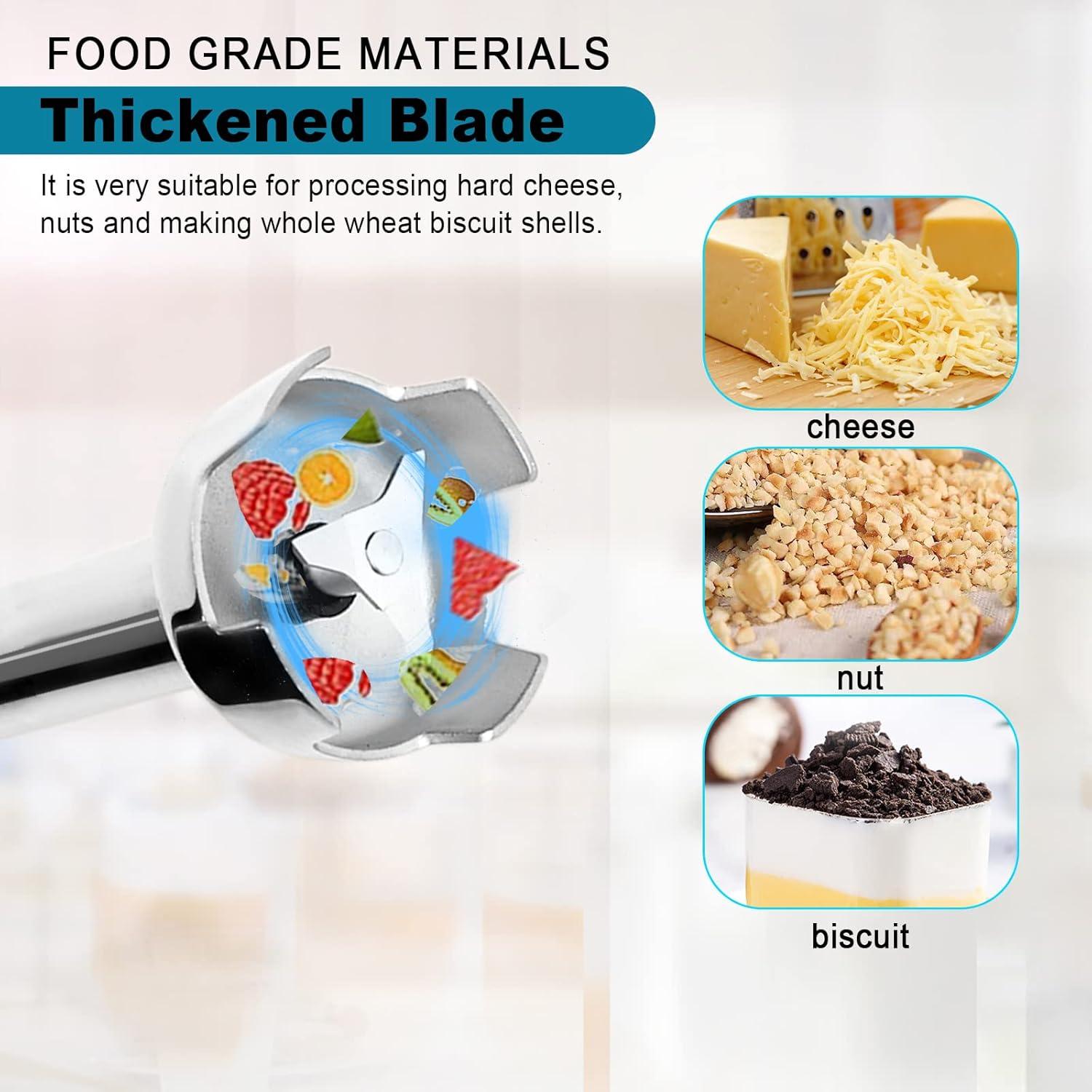 Batidora de Inmersión Li Bai 750W Acero Inoxidable 35.56cm