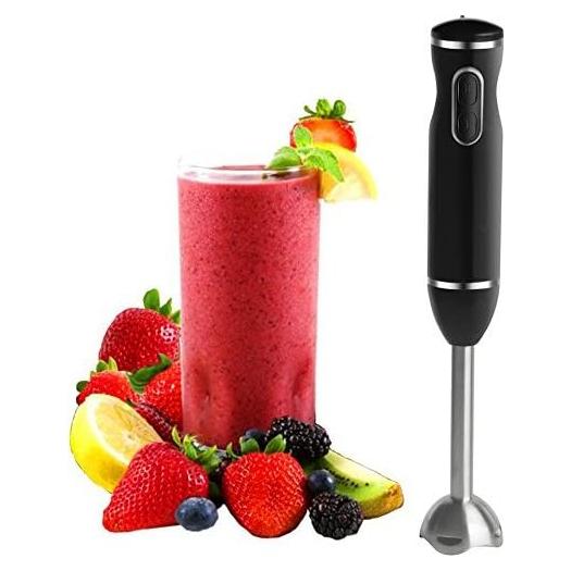 Batidora de Mano Moss & Stone 300W Negra con Batidor de Huevos