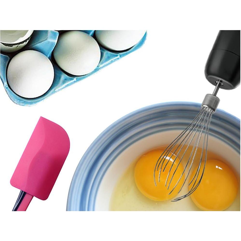 Batidora de Mano Moss & Stone 300W Negra con Batidor de Huevos