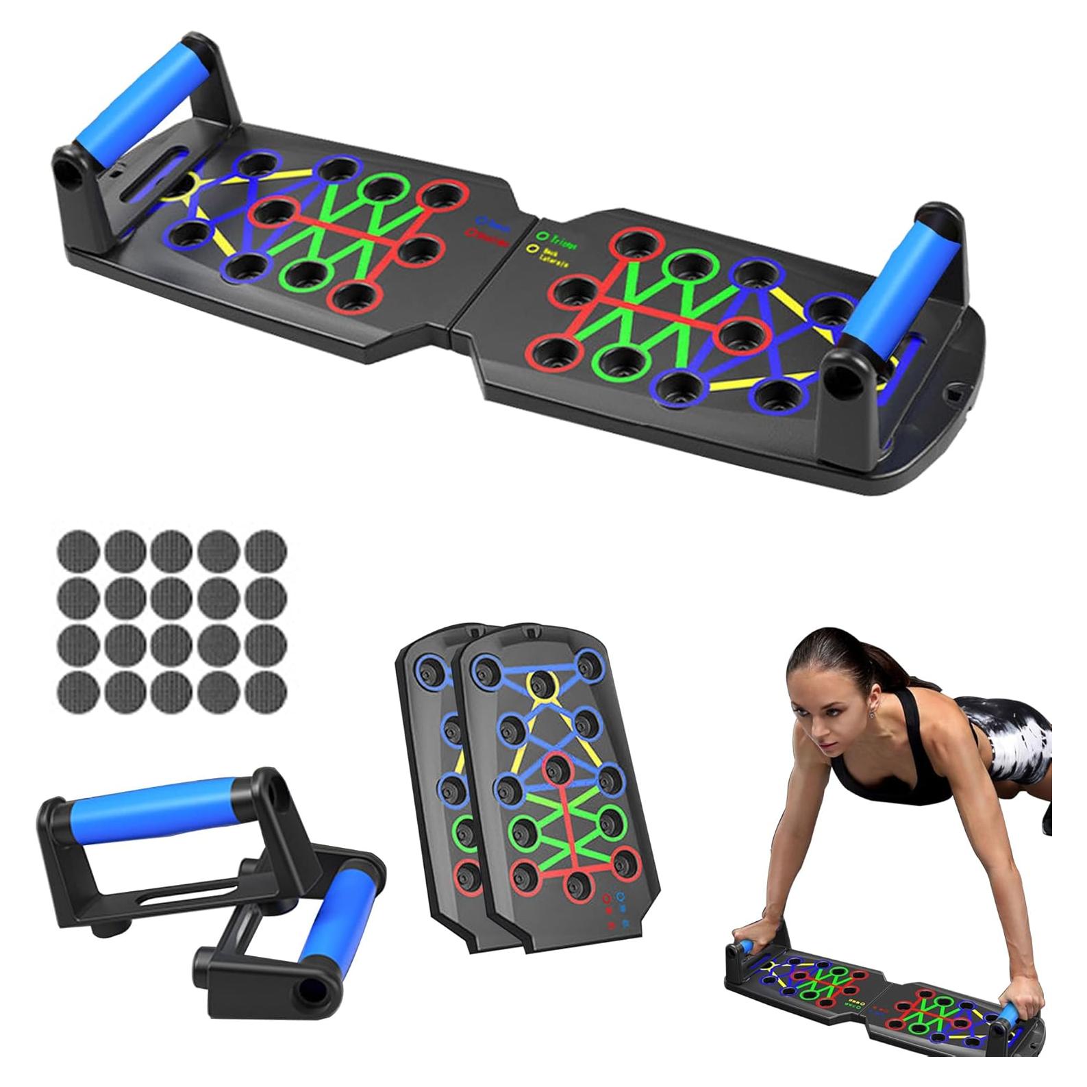 Soportes para Flexiones WAURCSY 28 en 1 Antideslizantes