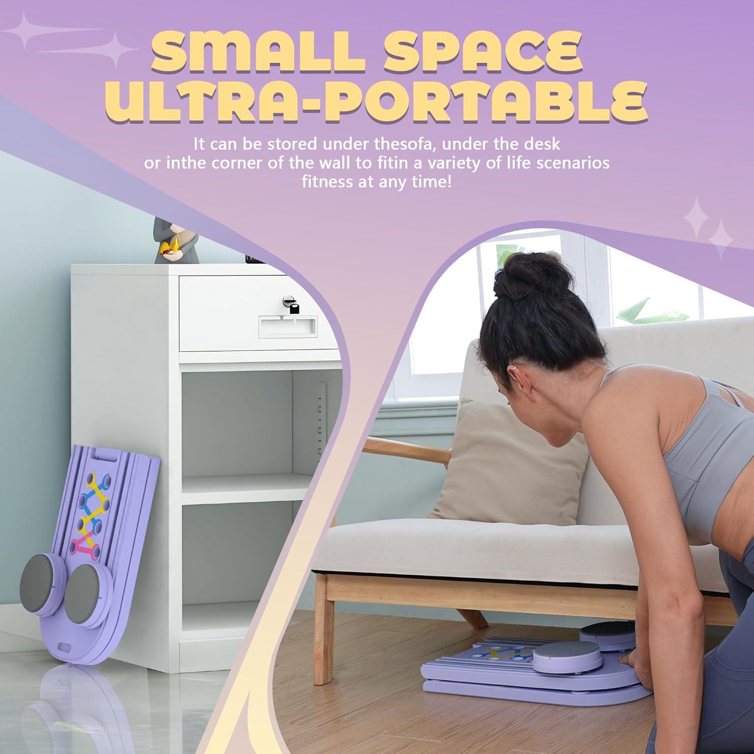 Tabla Reformer de Pilates PATRISARD Plegable y Portátil 136kg