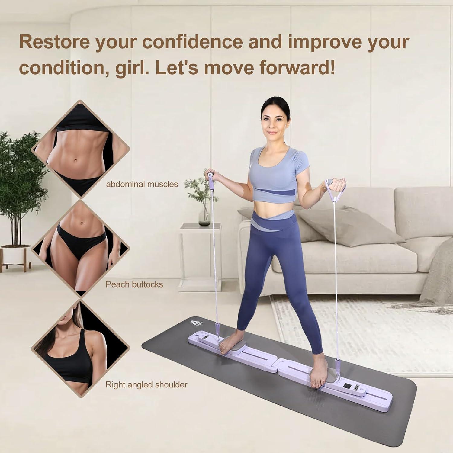 Tablero de Pilates Reformer 7-en-1 XZYphthiryx FTS-001