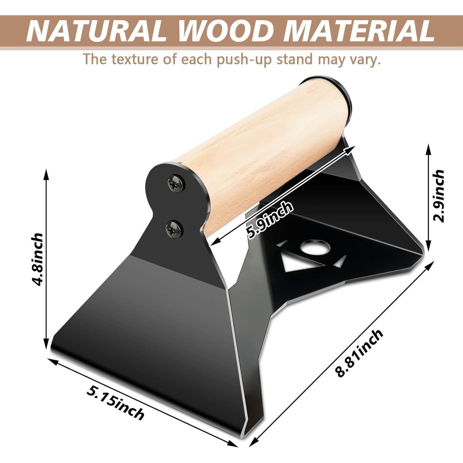 Parallettes Rolitwils de Acero y Madera para Calistenia 250kg