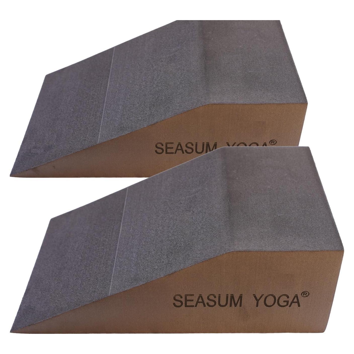 Bloques de Cuclillas Antideslizantes SEASUM YOGA - 2 Paquetes