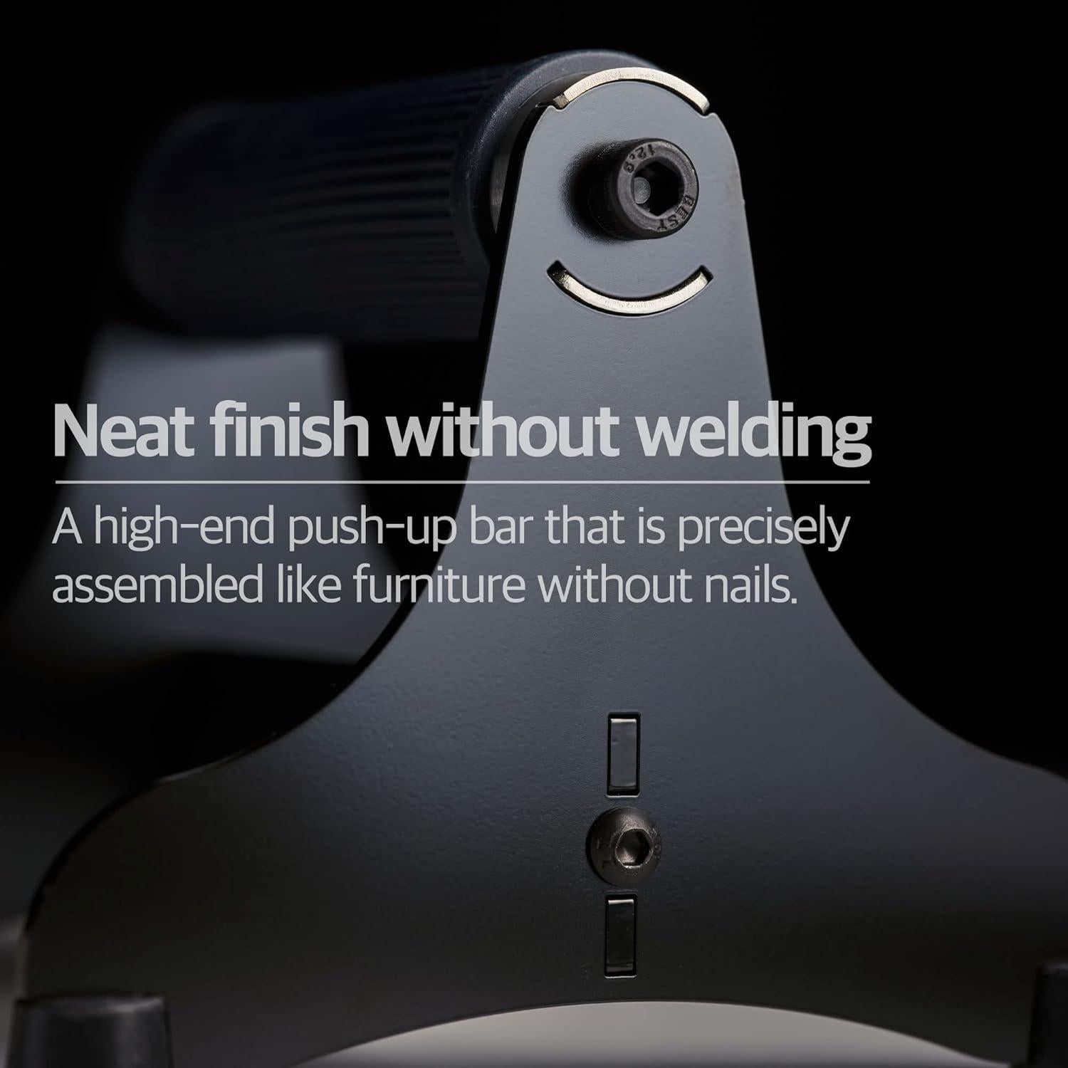 Barras de Flexiones Antideslizantes GD EXPUSH Metal 2 Unidades