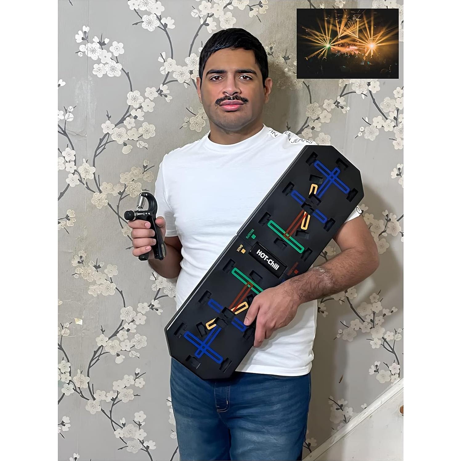 Tablero de Flexiones HOT-Chill Plegable con Agarre de Mano Ajustable