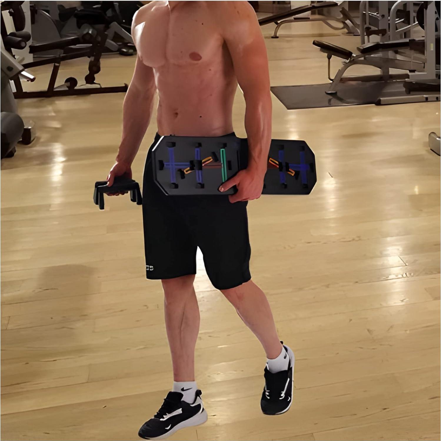 Tablero de Flexiones HOT-Chill Plegable con Agarre de Mano Ajustable