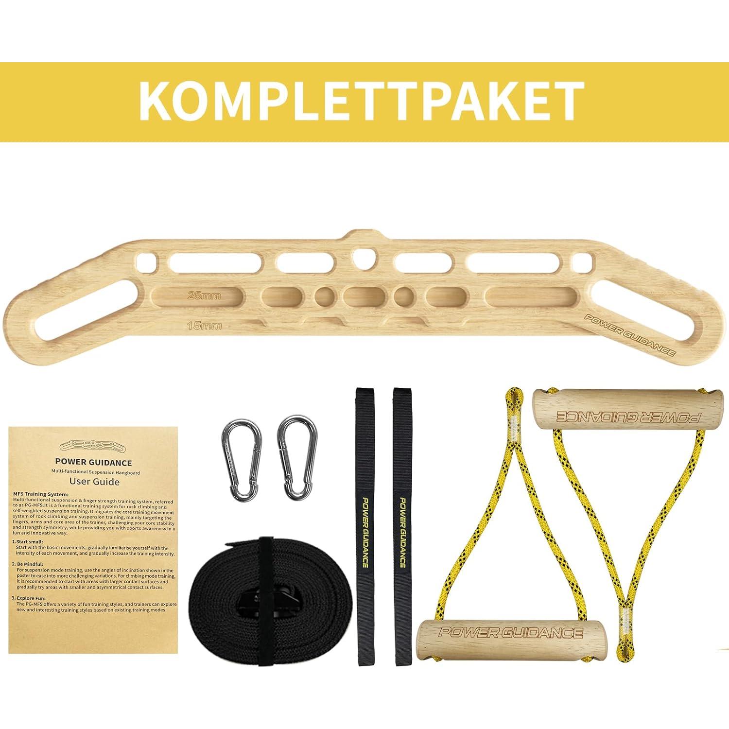 Tabla de Escalada Portátil POWER GUIDANCE 80.5x15.8cm Madera